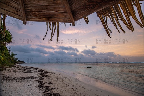 The most beautiful beach, whether sunrise or sunset, can be found on Guadeloupe, Caribbean, French Antilles, France, Europe