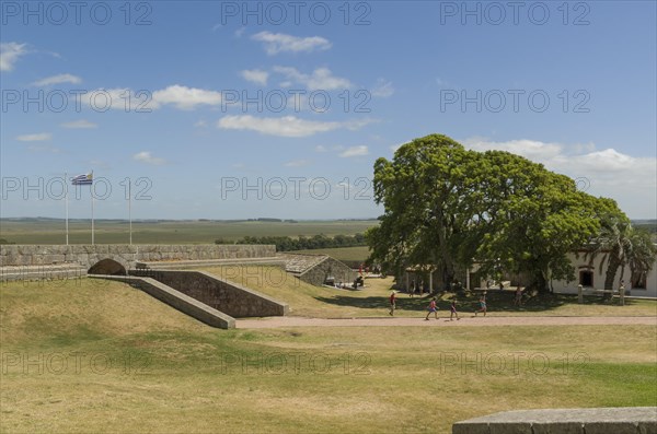 Chuy, Uruguay, 10th January 2022 -Fortaleza Santa Tereza is a military fortification located at the northern coast of Uruguay close to the border of Brazil, South America