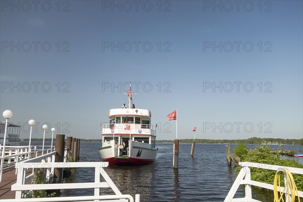 Jetty, Weisse Flotte, Zwischenahner Meer, Bad Zwischenahn, Ammerland, Germany, Europe