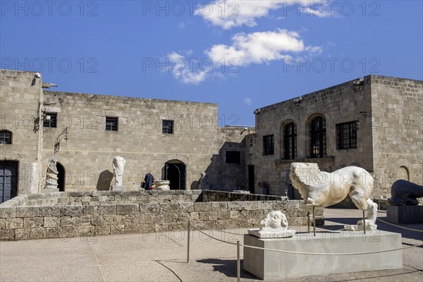 Archaeological Museum, former hospital of the Order of St John, 15th century, Old Town, Rhodes Town, Greece, Europe