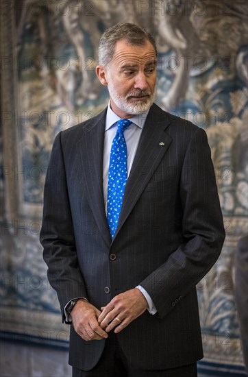 His Majesty Felipe VI, King of Spain, pictured on the occasion of his participation in the Conference of Presidents of the Parliaments of the European Union