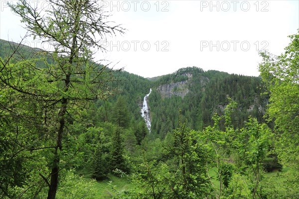 Umbaltal, Umbal Falls, Hohe Tauern National Park, East Tyrol, Austria, Europe