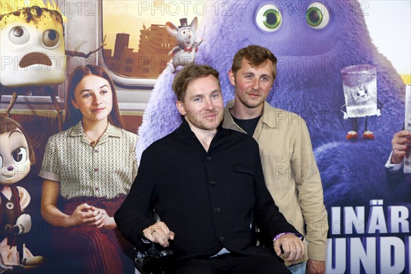 Samuel Koch and brother Jonathan Koch at the special screening of IF: IMAGINARY FRIENDS at the CinemaxX cinema in Berlin on 12 May 2024