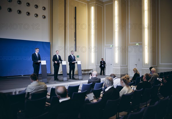 Christian Lindner (FDP), Federal Minister of Finance, photographed during a press conference on tax estimation in Berlin, 16.05.2024. Photographed on behalf of the Federal Ministry of Finance (BMF)