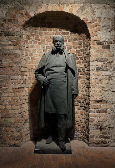 Monument to Kaiser Wilhelm I, equestrian staircase, Spandau Citadel, Spandau district, Berlin, Germany, Europe