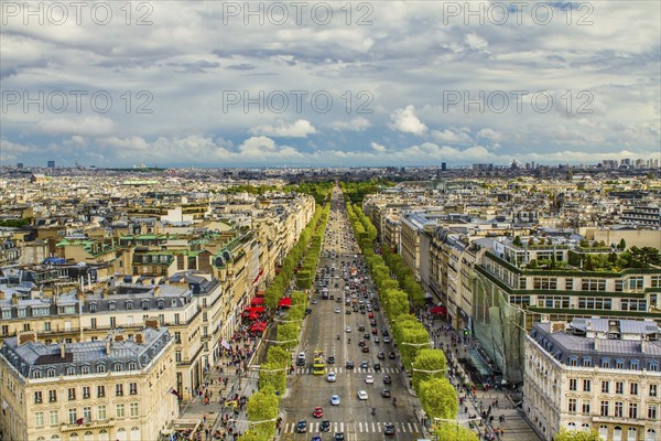 Avenue des Champs-Elysees, Paris, France, Europe