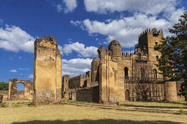 Fasilides Castle, founded by Emperor Fasilides in Gondar, once the old imperial capital and capital of the historic Begemder Province