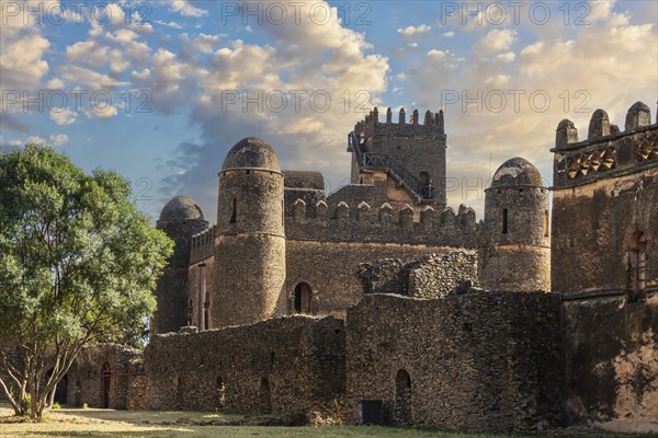 Fasilides Castle, founded by Emperor Fasilides in Gondar, once the old imperial capital and capital of the historic Begemder Province