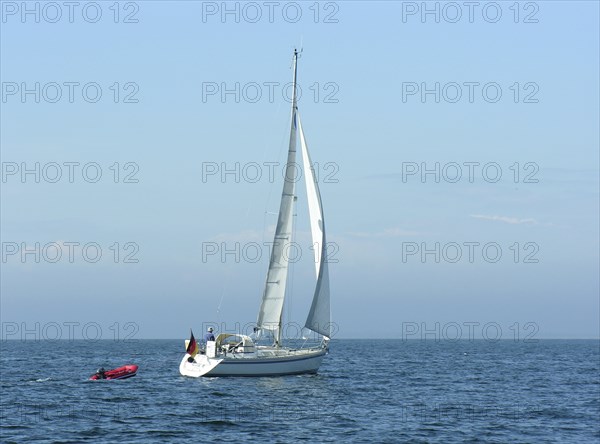 Sailing on the fjord