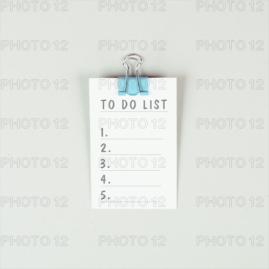 To do list with copy space, reminder checklist, target a goal, business and education concept