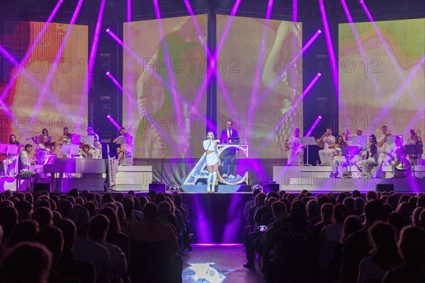 Alex Christensen & The Berlin Orchestra feat. Asja on Live 2024: Classical 90s Dance. One evening, only hits! Tour at the Berlin Tempodrom on 05.06.2024