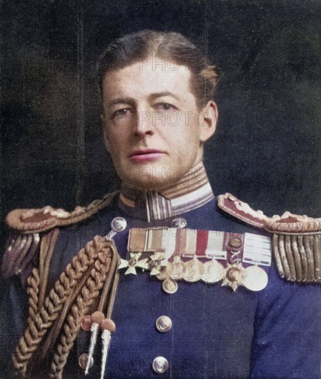 David Beatty, 1st Earl Beatty, 1871 to 1936, Admiral of the Royal Navy, Historic, digitally restored reproduction from a 19th century original, Record date not stated