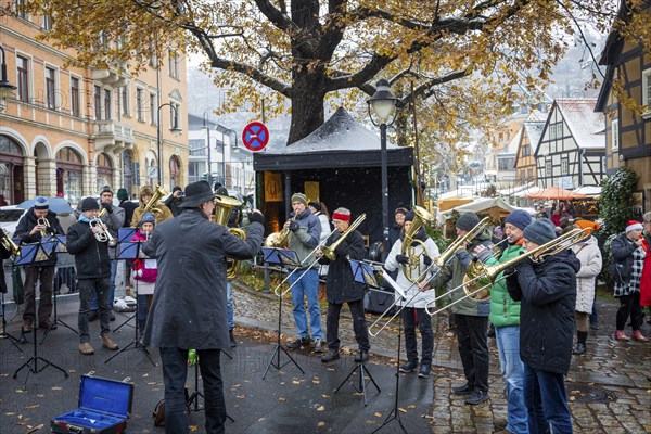 The Elbhangfest Christmas market on Körnerplatz is still an insider's tip in Dresden's Christmas scene