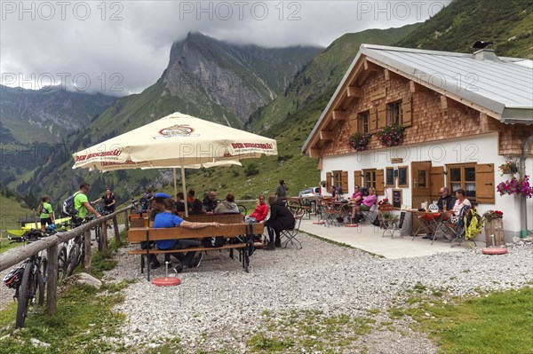 KÃ¤ser-Alpe, Oytal, near Oberstdorf, AllgÃ¤u Alps, OberallgÃ¤u, AllgÃ¤u, Bavaria, Germany, Europe