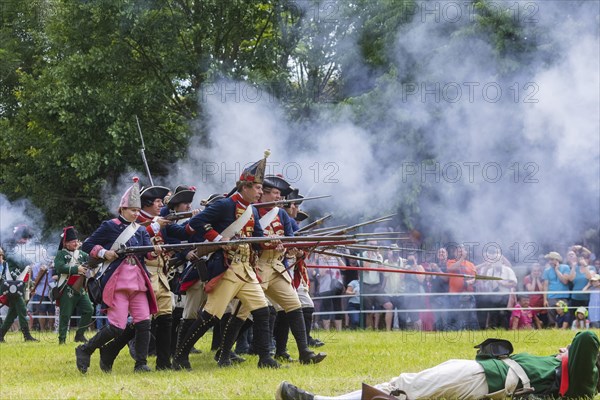 Battle reenactment