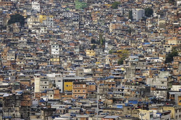 View of the Rocinha favela. Rio de Janeiro, 13.02.2013. Photographed on behalf of the Federal Ministry for Economic Cooperation and Development