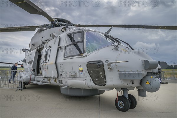 Multi-purpose helicopter NH-90 NTH Sea Lion German Navy, ILA 2024, International Aerospace Exhibition Berlin, Schönefeld, Brandenburg, Germany, Europe