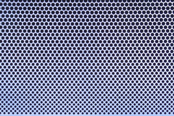 Black dots abstract pattern optical illusion