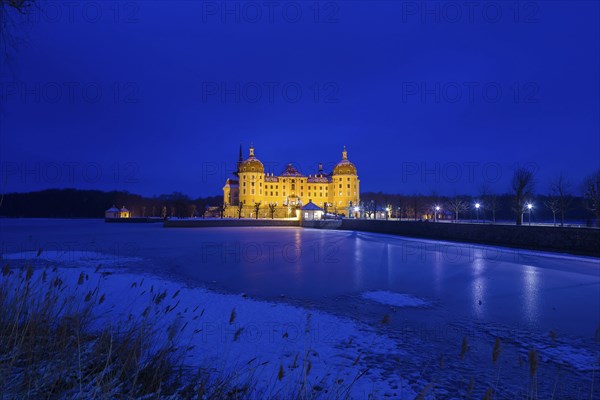 Moritzburg Baroque Palace in Winter