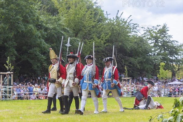 Battle reenactment