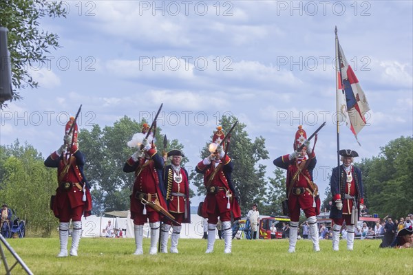 Battle reenactment