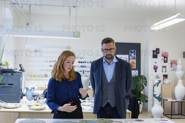 Meissen is the oldest porcelain manufactory in Europe and has stood for unique craftsmanship since its foundation in 1710. Lena Hensel Head of Product Development and Martin Dulig, Minister of State for Economics, Labour and Transport of the Free State of Saxony