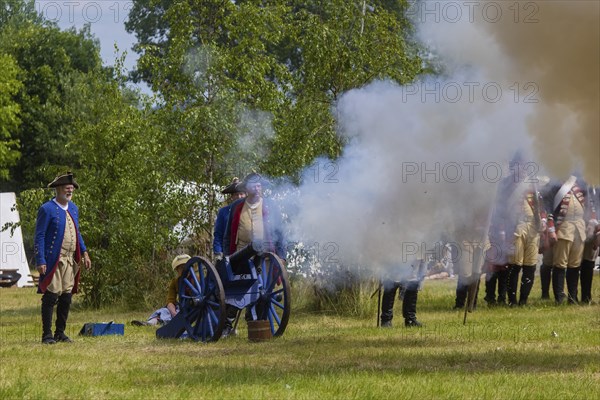 Battle reenactment