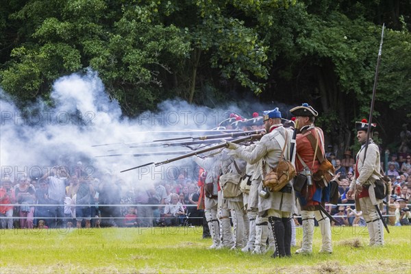 Battle reenactment