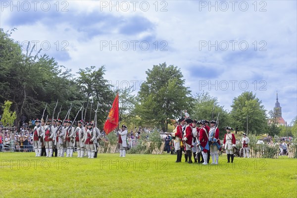 Battle reenactment