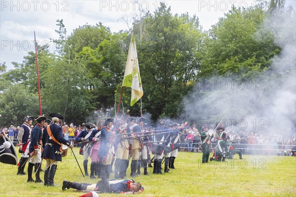 Battle reenactment