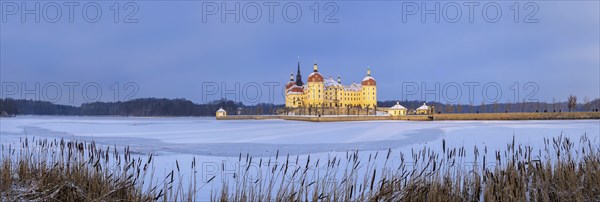 Moritzburg Baroque Palace in Winter