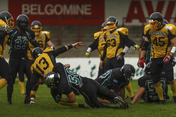 Ostend Pirates beat the Bruxelles Black Angels 16:15 in the Belgian final