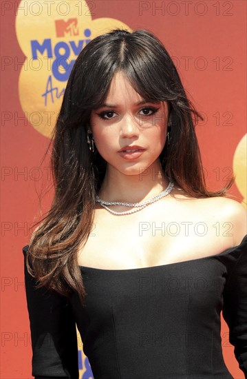 Jenna Ortega at the 2022 MTV Movie and TV Awards held at Barker Hangar in Santa Monica, USA on June 6, 2022., Santa Monica, California, USA, North America