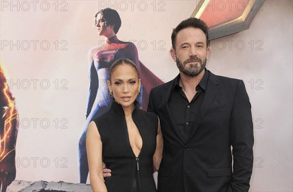 Jennifer Lopez and Ben Affleck at the Los Angeles premiere of 'The Flash' held at the Ovation in Hollywood, USA on June 12, 2023, Hollywood, California, USA, North America