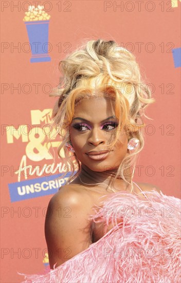 Symone at the 2022 MTV Movie and TV Awards held at Barker Hangar in Santa Monica, USA on June 6, 2022., Santa Monica, California, USA, North America