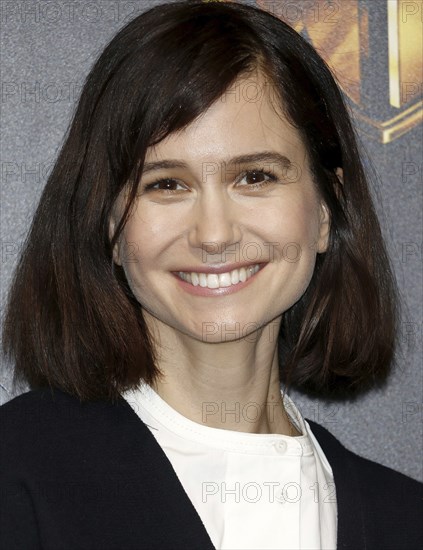 Katherine Waterston at the 2018 CinemaCon, Warner Bros. Pictures 'The Big Picture' Presentation at the Caesars Palace in Las Vegas, USA on April 24, 2018