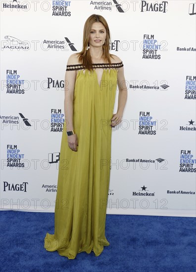 Stana Katic at the 2016 Film Independent Spirit Awards held at the Santa Monica Beach in Santa Monica, USA on February 27, 2016