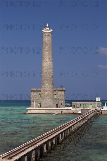 Sanganeb Reef Lighthouse, Red Sea, Sudan, Africa