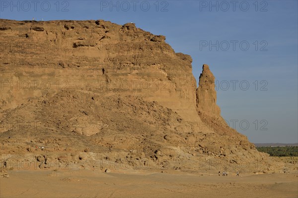 Pinnacle of Gebel Barkal, Karima, ash-Schamaliyya, Nubia, Sudan, Africa