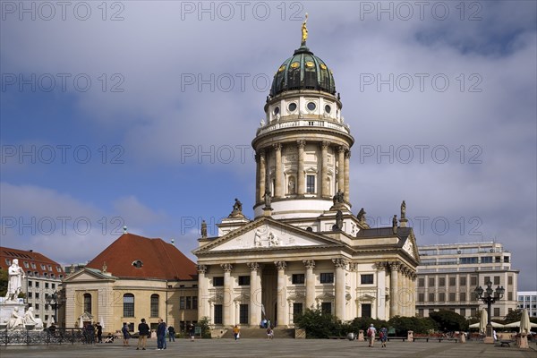 Gendarmenmarkt with the Berlin Concert Hall and the French Cathedral, Berlin, Germany, Europe