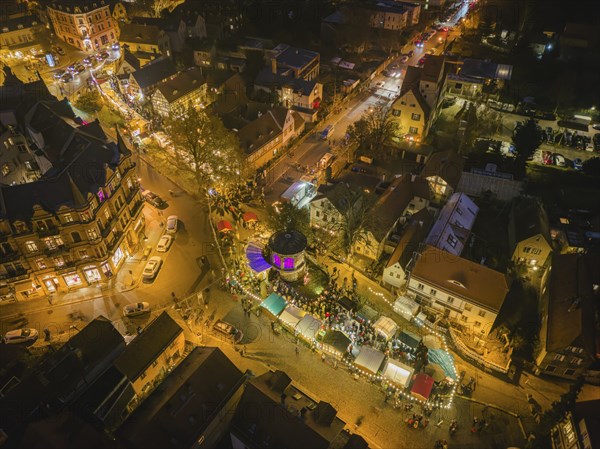 The Elbhangfest Christmas market on Körnerplatz is still an insider's tip in Dresden's Christmas scene