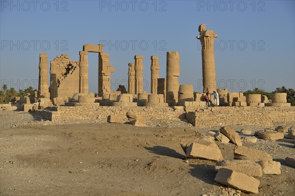 Temple of Amun, Soleb, Northern state, Nubia, Sudan, Africa