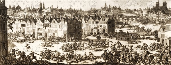 The St. Bartholomew's Day massacre, Paris, French Wars of Religion, 1572