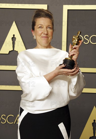 Jacqueline Durran at the 92nd Academy Awards, Press Room held at the Dolby Theatre in Hollywood, USA on February 9, 2020., Los Angeles, California, USA, North America