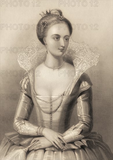 Anne of Denmark, 1574 –1619, Queen of Scotland, England, and Ireland by marriage to King James VI and I