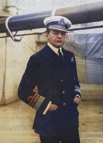 David Beatty, 1st Earl Beatty (born 17 January 1871 in Stapeley near Nantwich, died 11 March 1936 in London) was an admiral of the Royal Navy, Historic, digitally restored reproduction from a 19th century original, Record date not stated