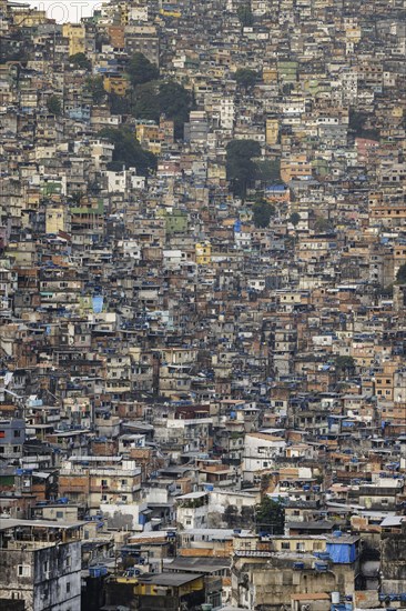 View of the Rocinha favela. Rio de Janeiro, 13.02.2013. Photographed on behalf of the Federal Ministry for Economic Cooperation and Development