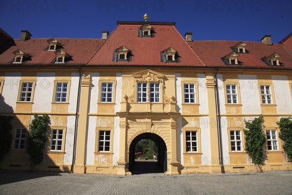 Oberschwappach Castle, Steigerwald, municipality of Knetzgau, district of Hassberge, Lower Franconia, Bavaria, Germany, Europe