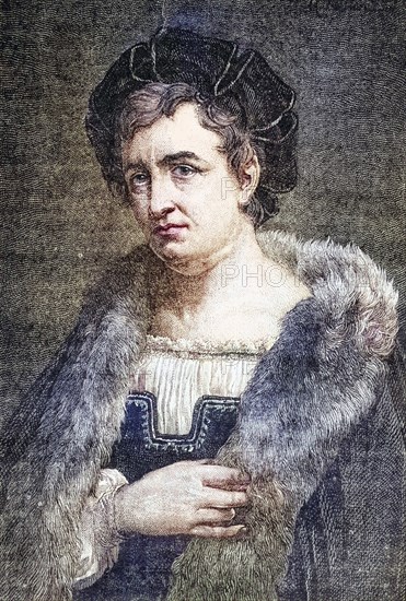 Francois-Joseph Talma, 1763-1826, French actor and theatre manager, Historical, digitally restored reproduction from a 19th century original, Record date not stated