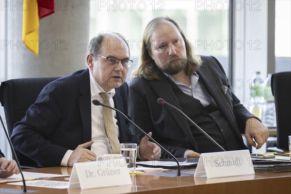 Committee on European Union Affairs, Chairman Dr Anton Hofreiter, Alliance 90/The Greens, MP, receives the High Representative for Bosnia and Herzegovina, former Federal Minister Christian SchmidtBerlin, 13.03.2024